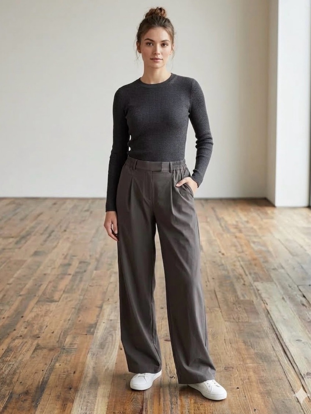 Alo Yoga Pursuit Trousers | Anthracite Gray | Women’s Medium